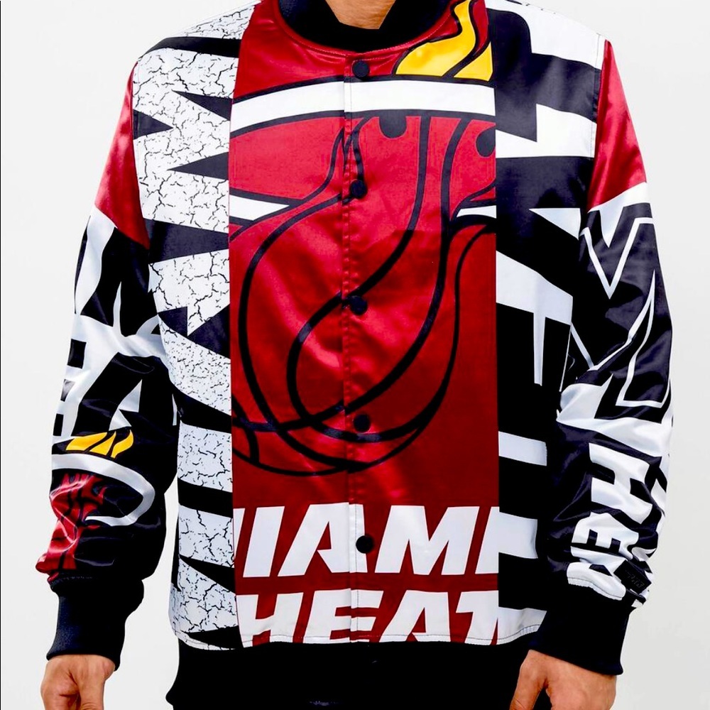 Pro Standard Miami Heat Bomber Jacket
